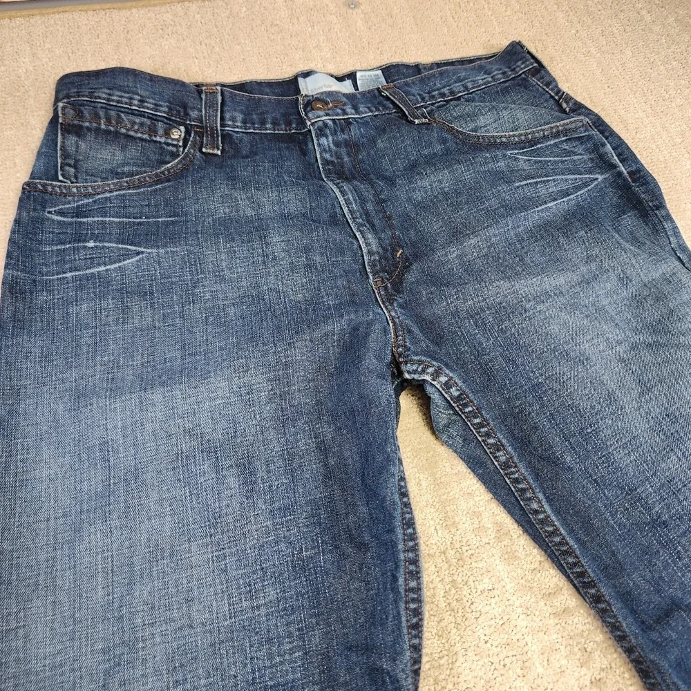 Vintage Levis Silvertab Jeans Men 38x30 True Bootcut Baggy Distressed Y2K Boot